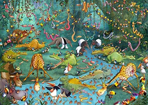 Grafika Jigsaw Puzzle 2000 pieces - François Ruyer - Jungle