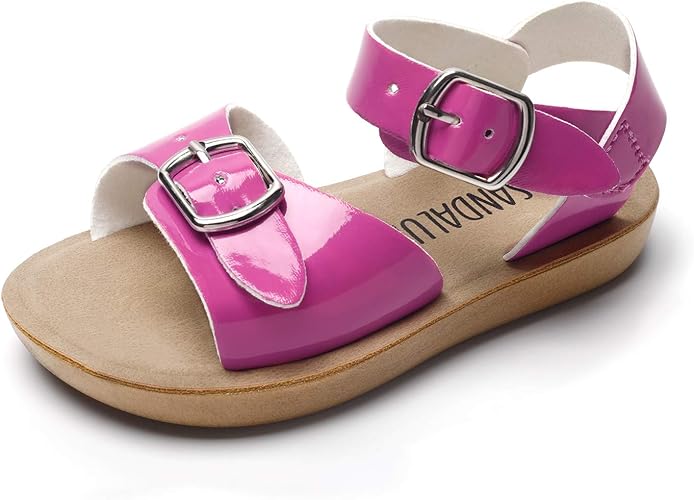 Amazon Com Sandalup Summer Sandals W Double Buckle For Toddler