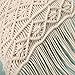 Boho Decorative Pillows Macrame Throw Pillows Tassel Handmade Knit Pillowcases Floor Cushion 15.7in15.8in