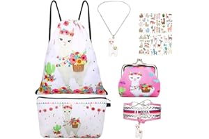 RHCPFOVR Unicorn Gifts for Girls - Unicorn Bag,Girls Gifts,Birthday Decorations for Teen Girls 8 Pcs