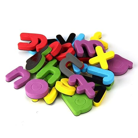 Transer® Juguetes para niños - 26 letras EVA alfanumérico imán ...