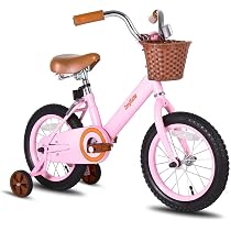 Vélo Enfant JOYSTAR 12-20 Pouces - Avec Stabilisateurs Et Panier Pour Filles