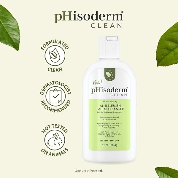 PHISODERM® CLEAN ANTI-BLEMISH FACIAL CLEANSER – 6 FL OZ