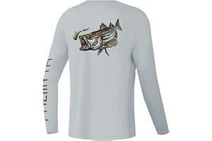 Palmyth Boys Fishing Shirt Youth Long Sleeve T-Shirt UPF 50+ Sun Protection