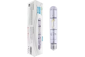 Vegelumax MH 400W Metal Halide HID Grow Light Bulb Lamp with High PAR Enhanced Blue and Violet Spectrum for Indoor Horticulture Vegetative Plant Growth,CCT 6000K,36,000Lumens,E39 Base,1Pack