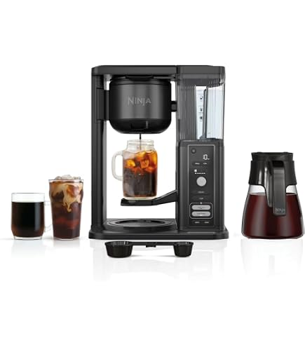 Amazon.com: Ninja CM371 Hot & Iced XL Coffee Maker with Rapid Cold