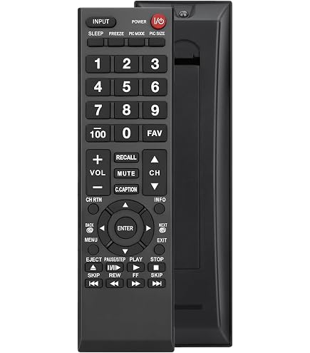 Télécommande Originale Toshiba Pour TV 43UV2F53DBU - Smart 4K UHD, Neuve