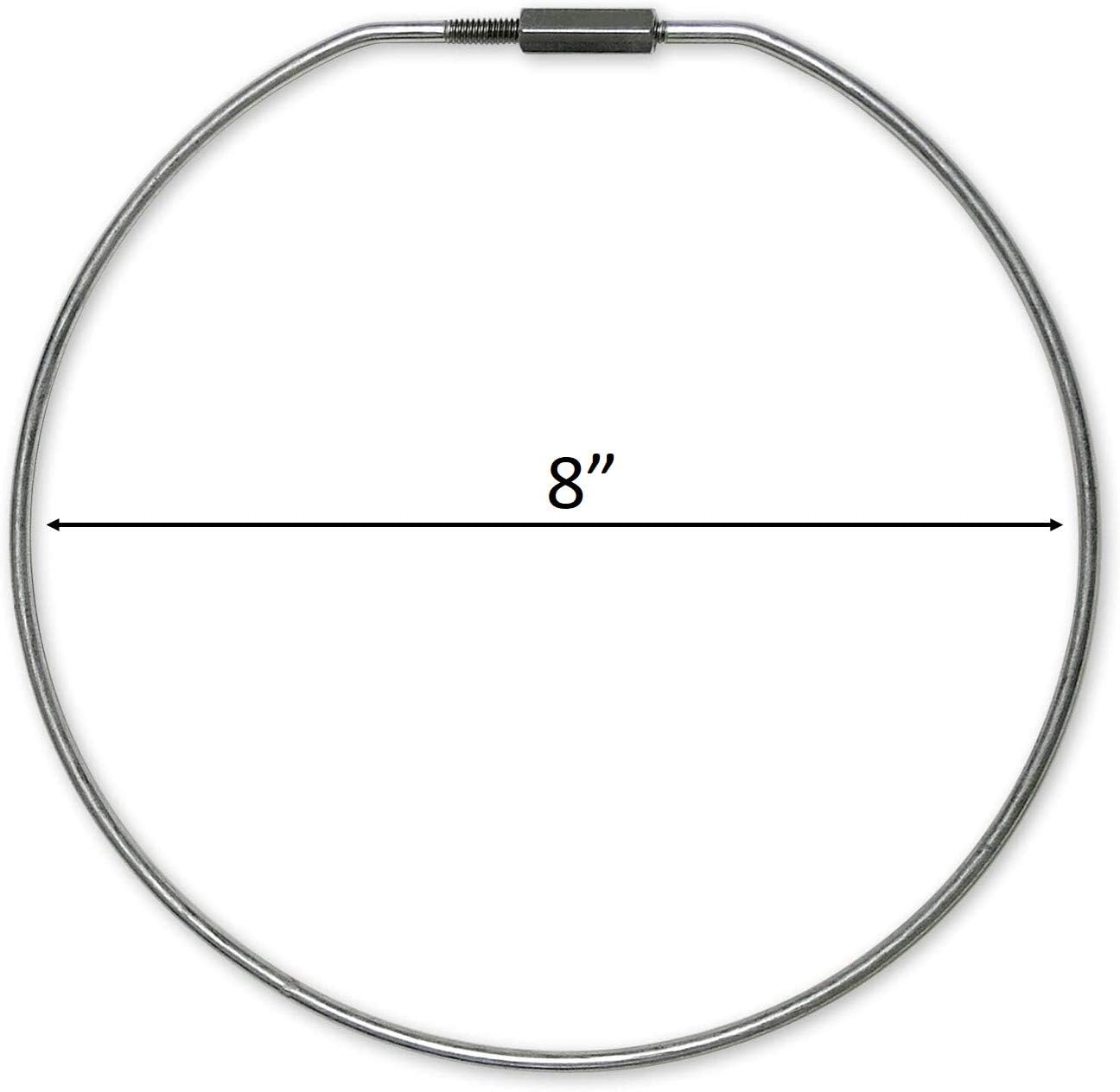 Lucky Line 8" Threaded Locking Key Rings, 1 Key Ring (7981) : Office Products