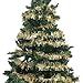 36 FT Christmas Garland Classic Christmas Decorations, Gold