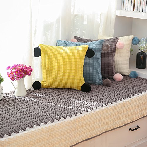 Amazon Com Gx Xd Solid Color Bay Window Pad Window Sill Mat