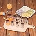 Vegetable Cutter Mold,Stainless Steel Mini Cookie Cutters Slicer,8 PCS