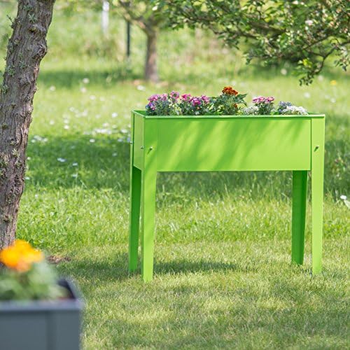 Relaxdays Set de Dos huertos urbanos, Recipientes para Plantas ...