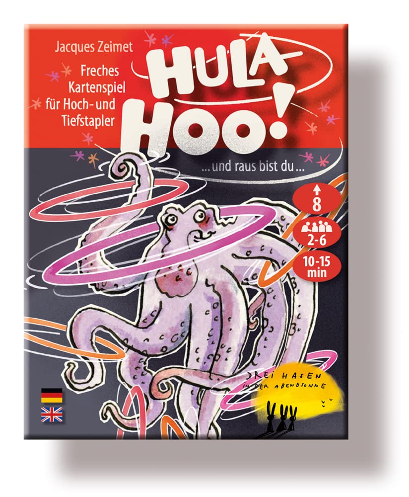 Drei Hasen in der Abendsonne GmbH 035 Hula-Hoo Octopus Card Game Made in Germany