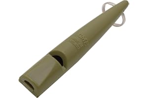 THE ACME | Dog Training Whistle Number 211.5 Medium High Pitch, Single Note | Good Sound Quality, Weather-Proof Whistles | Designed and Made in The UK… (Olive Green)