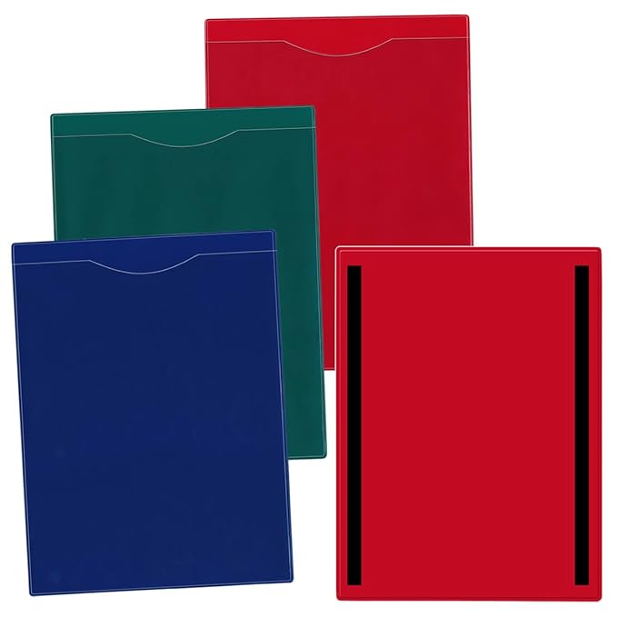 StoreSMART Plastic File Jacket Multicolor 6