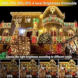 1000 LED Christmas Lights 403FT Color Changing