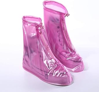 pink overshoes