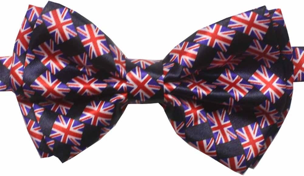 Novelty Mens Adjustable Tuxedo Bowtie Adjustable Elastic Strap Bowtie