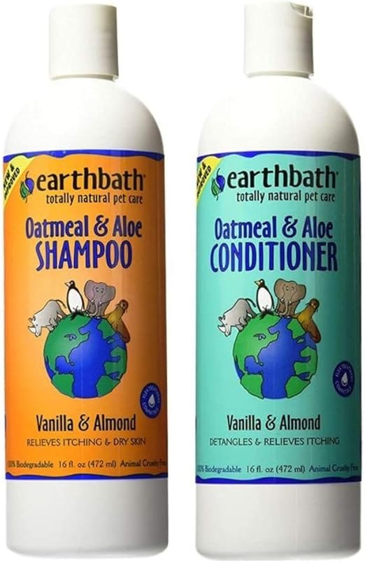 Earthbath Oatmeal \u0026 Aloe Pet Grooming 