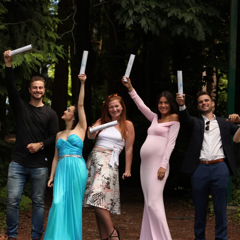 Gender Reveal Confetti Cannon Bulk Set of 2 Heart Shaped Pink