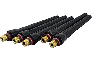 RIVERWELD TIG Back Cap 57Y02 Long for QQ300 PTA DB SR WP 17 18 26 TIG Welding Torch Pack of 5