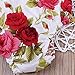 Newborn Kids Baby Girls Clothes Floral Jumpsuit Romper Playsuit + Headband Outfits (A-Red, 18-24 Months)