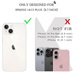 Avocase for iPhone 14 Plus/15 Plus Case, Colorful