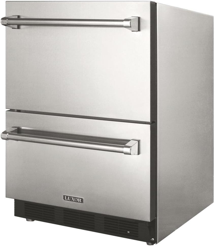 Amazon Com Luxor 24 Inch 4 5 Cu Ft Outdoor Rated Refrigerator