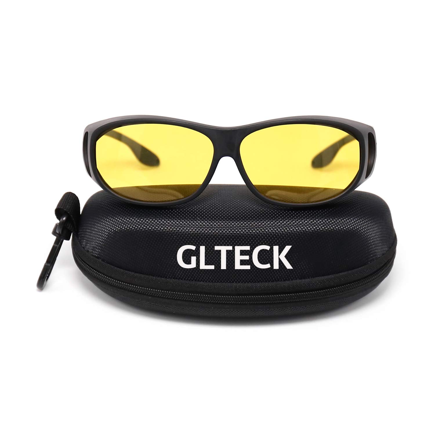 GLTECK Night Driving Glasses Anti Glare Night Vision Glasses HD