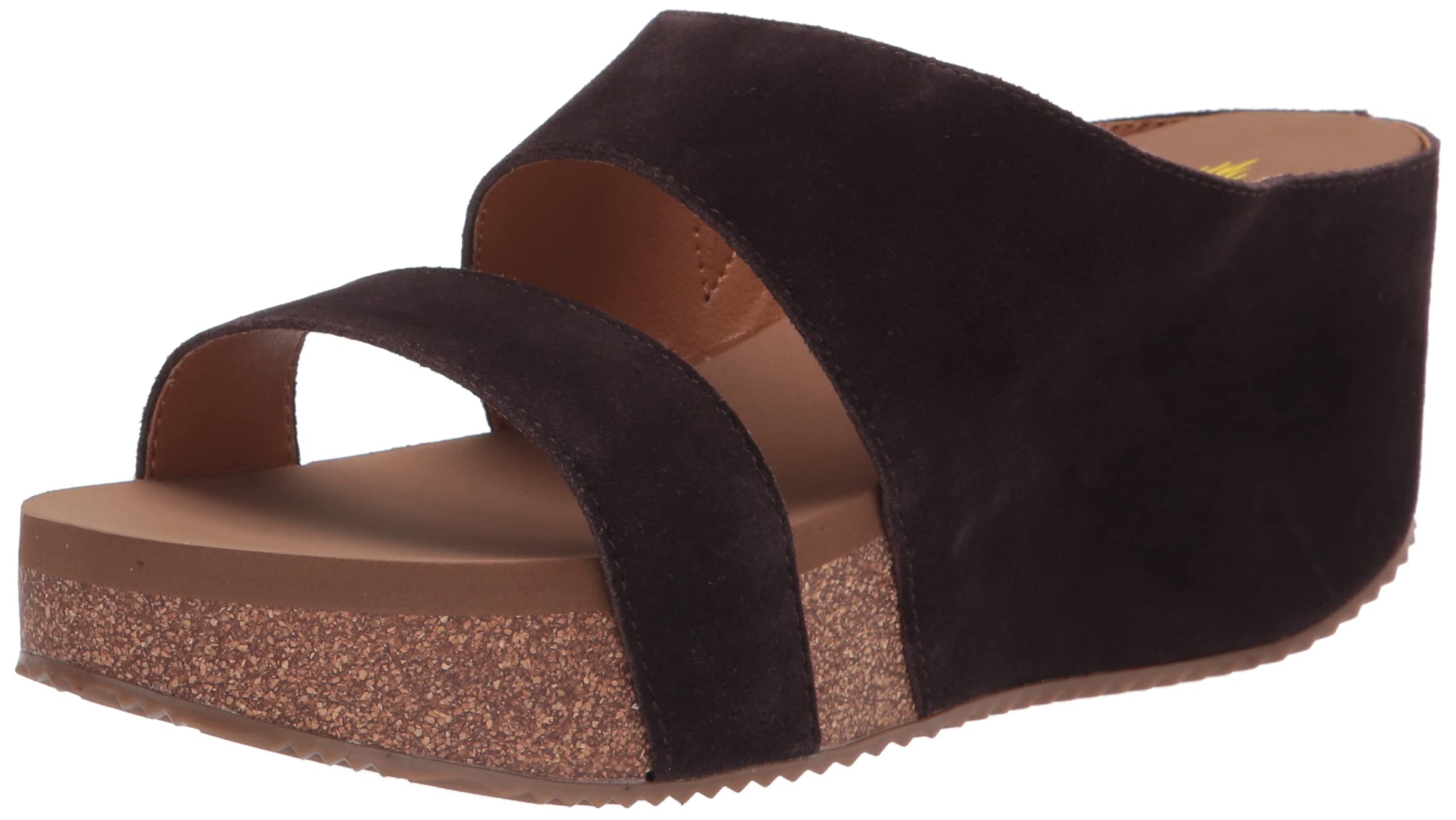 Photo 1 of (see all images) VOLATILE Women's Slide ON Sandal Wedge, Brown, 9