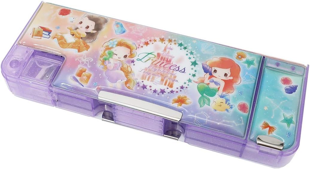 Amazon Co Jp ディズニープリンセス 筆箱 両面開き ソフト ペンケース 年新入学 ディズニー 文房具 オフィス用品