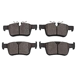 TRQ Rear Brake Pads Ceramic Compatible with