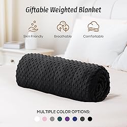 Wemore Minky Dot Weighted Blanket for Adults King