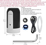 KAVAVO Water Bottle Pump USB Rechargeable Dispenser Auto Switch 2 Adapters view 5