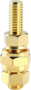 MAS GM Long GOLD PLATED Battery Side Post Terminal Tap Extender GMC Mount Grade