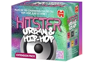 Hitster Urban & Hip-Hop Expansion - Board Game and Musical Mood - Game for Adults - Rediscover the Hits of City Music, R&B, R
