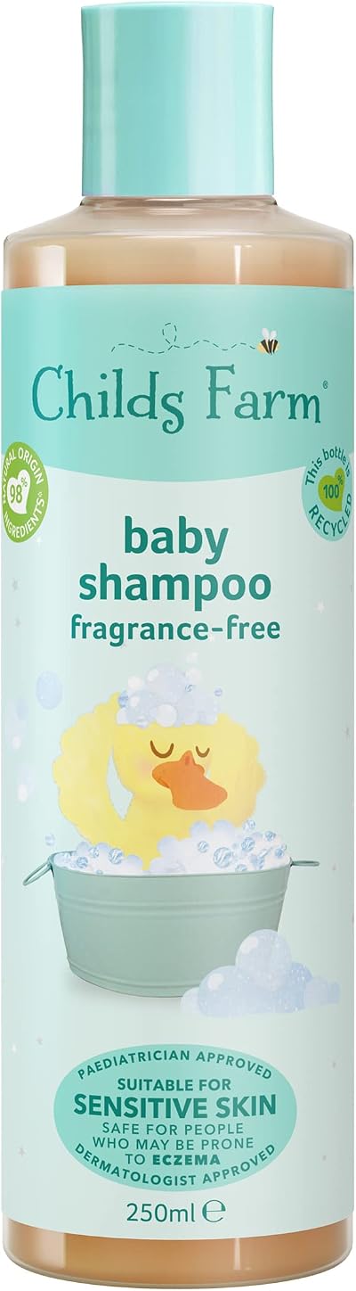 Childs Farm Baby Shampoo Unfragranced 250 ml Newborn Suitable