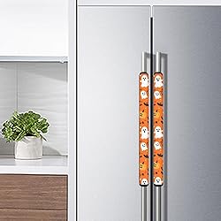 ASQVTIFE Cute Ghost Refrigerator Handle Covers Set
