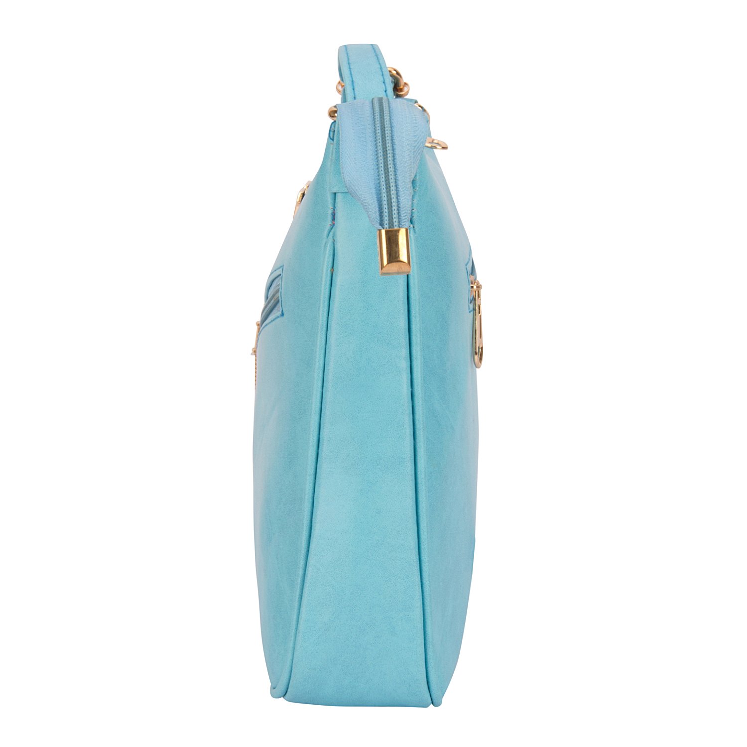 tr fashion pu and polyester sling bag for women