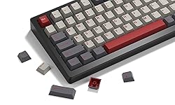 Womier Keycaps, Custom PBT Doubleshot Keycaps 60 65