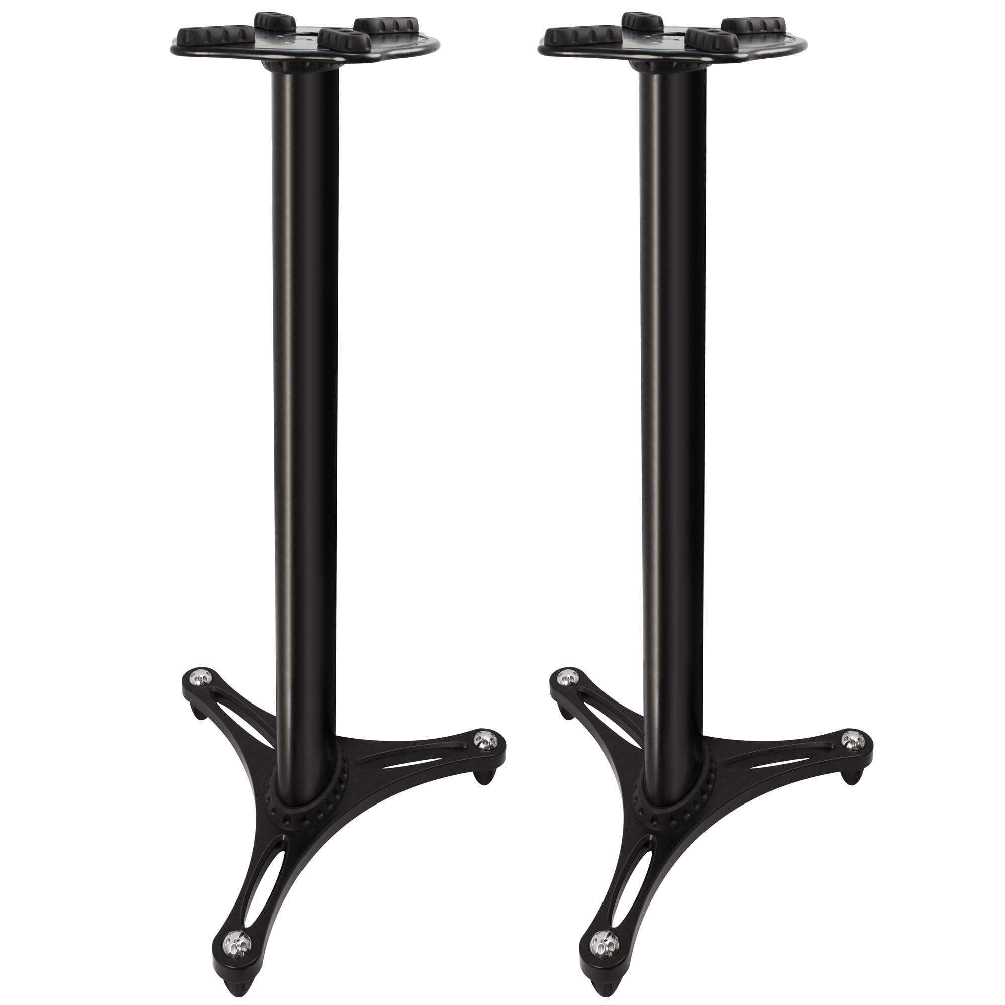Ultimate Support MS-90-36B - 36" Professional Column Studio Monitor Stands (Pair)