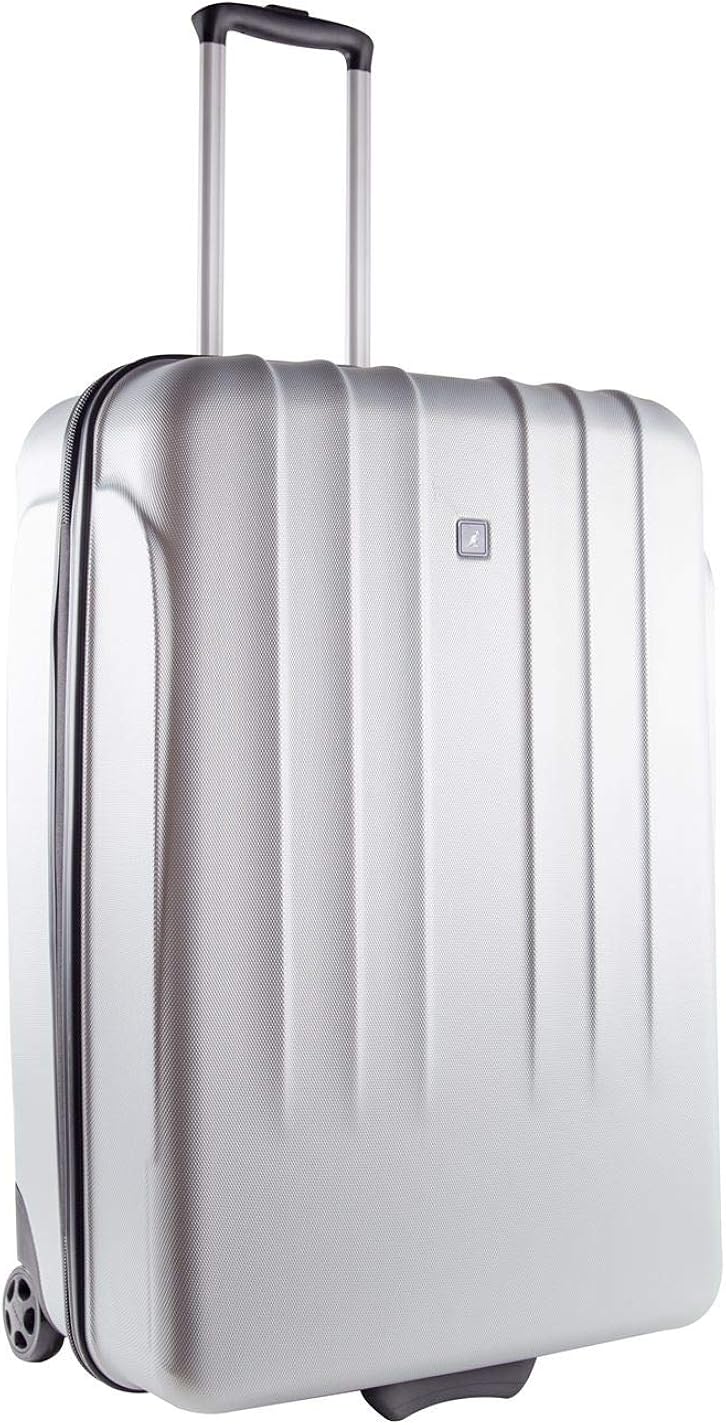 Kangol Unisex Hard Suitcase Shell Silver 26in/66cm Amazon.co.uk Clothing