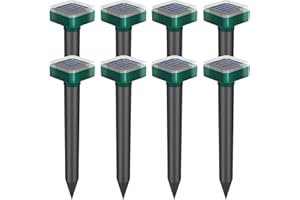 DARUCOT Snake Repellent for Yard Powerful, Snake Repeller Outdoor, Snake Away Repellent, Snake Away Scare for Outdoors Lawn Garden and Yard, Snake Repellent for 0utdoor Pet Safe (6, Green)