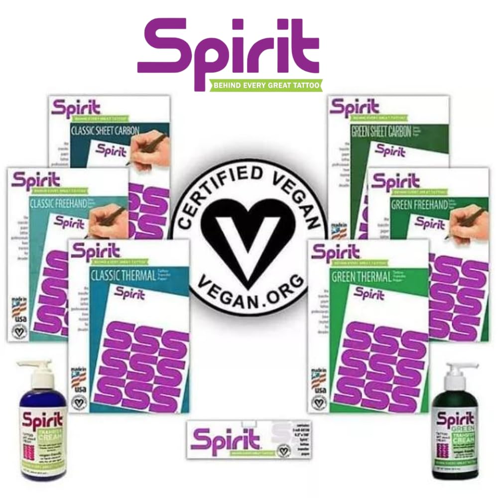 Spirit® Classic Thermal Tattoo Transfer Paper 8.5
