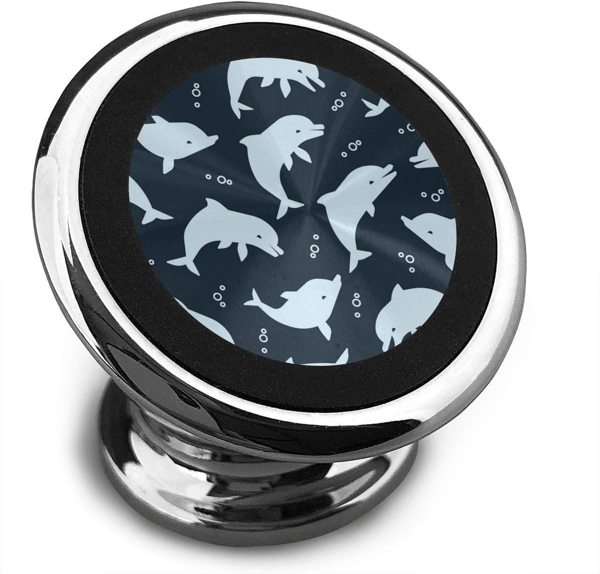 Magnetic Car Mount Cartoon Blue Navy Dolphin 360 Rotation Car Phone Holder for Dashboard Cell Phone Cradle Mount Compatible
