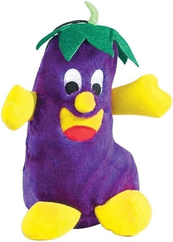 Moondon GIGGLING VEGGIES Toys for Dogs - Soft Vegetable Themed Dog Toy That Giggles NEW