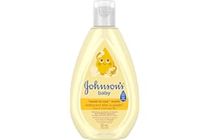 Johnson's Baby wash and shampoo for baths, head-to-toe, travel size, 50ml
