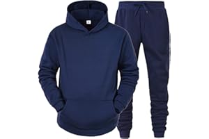 JMMSlmax Mens Tracksuit 2 Piece Hoodie Mens Hoodie Sweatsuit Sets Men's Jogging Tracksuit Set Long Sleeve Outfit Pullover Set