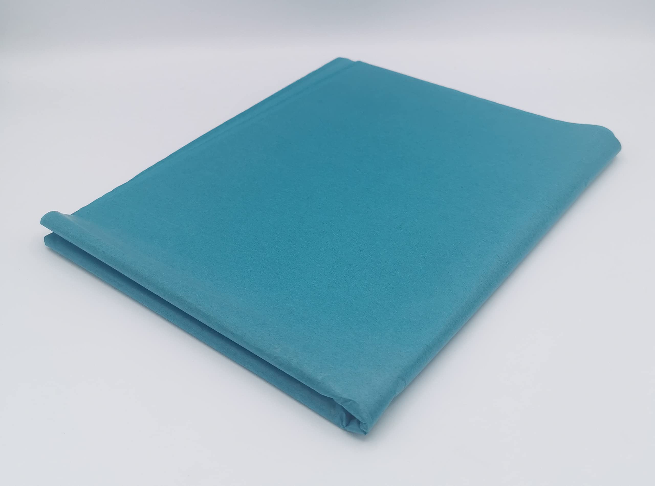 100 Coloured Tissue Paper/Gift Wrap/Wrapping Paper Sheets (20" x 30") by ODL Packaging (Turquoise)