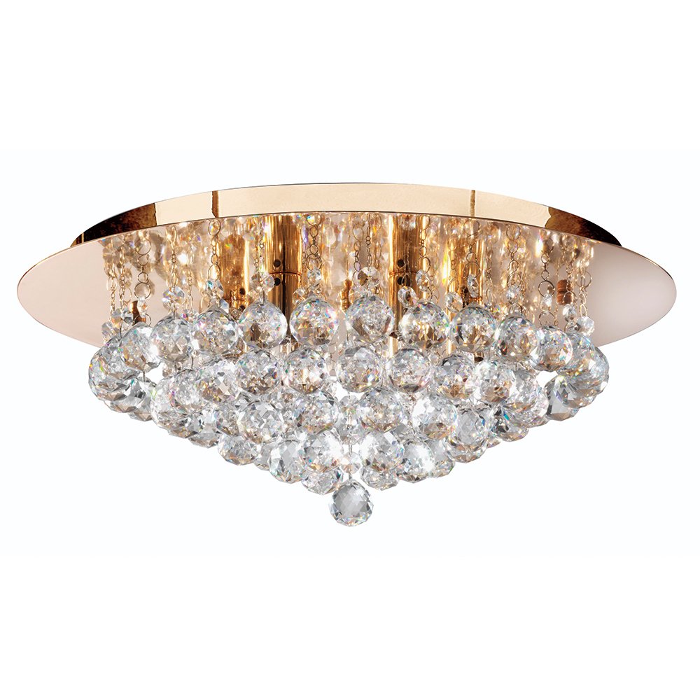 Searchlight Decorative Ceiling Light, 198 W, Gold